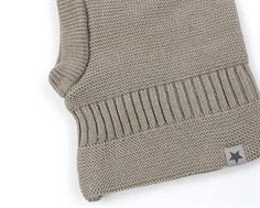 Huttelihut camel balaclava uld